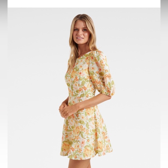 Forever New - Noelle Diamond Back Mini Dress - Picture 3 of 10